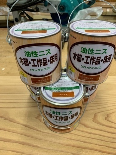 【油性】ウレタンニス　0.7L 5缶セット