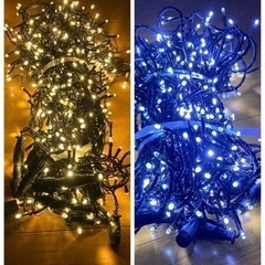 クリスマスイルミネーション2500球　飾り色々