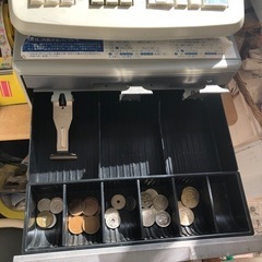 取引中　差し上げます。0円レジスター　グレーの画像