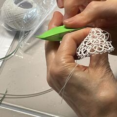 2023.11　タティング教室の画像
