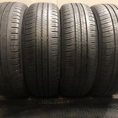 DUNLOP ENASAVE EC300+ 185/60R15 15インチ 夏タイヤ 4本 22年製 バリ溝 シエンタ ヤリス ヴィッツ フィット等　(TA840)クレジットカード QRコード決済可能