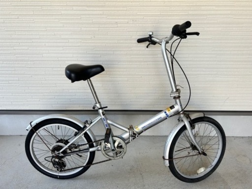 20インチ　折りたたみ自転車　変速ギア付き