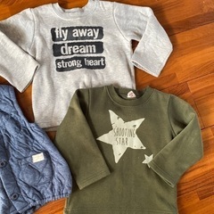 トレーナー size95 ベスト新品の画像