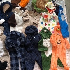 真冬服　ロンパース　80cm 20点　今週金曜日まで　土日受け渡しkhの画像