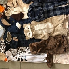 真冬服　ロンパース　80cm 20点　今週金曜日まで　土日受け渡しkhの画像