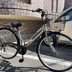 【メンテナンス済み】27インチ　シティサイクル　glory 　マ...