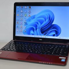 中古ノートパソコン NEC LS350/S Windows11+office 新品爆速SSD256GB core i3-4000M/メモリ4GB/15.6インチ/WEBカメラ/無線/DVDマルチ搭載
