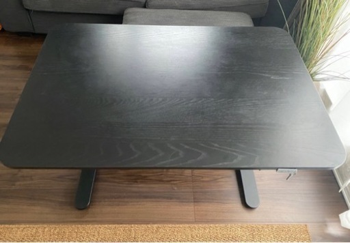 【お取引決定】IKEA BEKANT(ベカント) 昇降式デスク　ブラック　オフィス