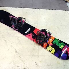 SALOMON SEQUENCE 147cm スノーボード レディース用 キャンバー バインディング・ケースセット サロモン 札幌市 新道東店の画像