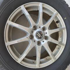 215/65R16　2020年製ブリザック　スタッドレスアルミセット　エルグランドなどにの画像