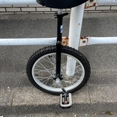 美品　一輪車　黒