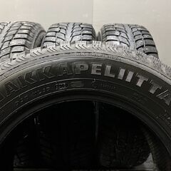nokian HAKKAPELIITTA2 195/65R15 15インチ スパイクタイヤ 4本 バリ溝 カップピン　(TA838)クレジットカード QRコード決済可能の画像