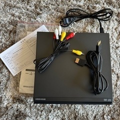 グリーンハウスGH-DVP1JED-BK DVDプレーヤー HD...