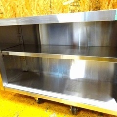 1139-0) 業務用 ステンレス 吊戸棚 W1000D350H600 中古 厨房
