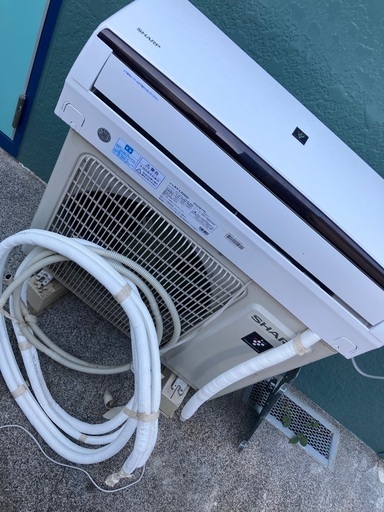 室外機付きシャープセパレートエアコン2020年製動作確認済み
