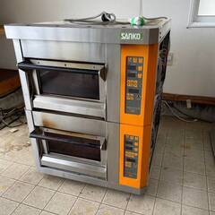 苫小牧発◆2段 SANKO ADVANCED NEW OVEN 三幸 オーブン パン・ケーキ 200V スチームなし◆