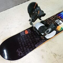 HEAD Course X 約152cm スノーボード キャンバー バインディング付き ヘッド 札幌市 東区 新道東店の画像