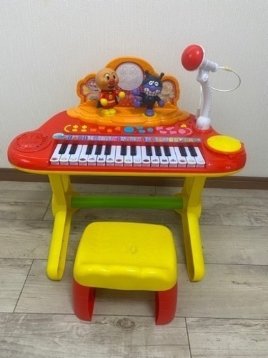 【値下げ】アンパンマン キーボード 動作確認済み イス有り