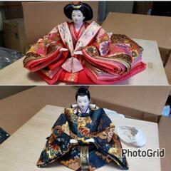 【決まりました】もらって下さい 雛人形3段飾り 配達も出来ます。の画像