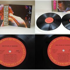 LP レコード 武道館 ボブ・ディラン 2枚組 帯・ポスター付き BOB DYLAN ボブディラン 札幌市 清田区 平岡の画像