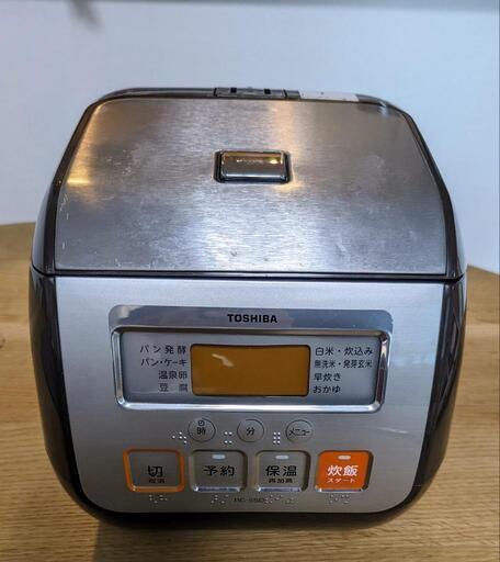 東芝 炊飯器 RC-5SD ブラウン（３合炊き）