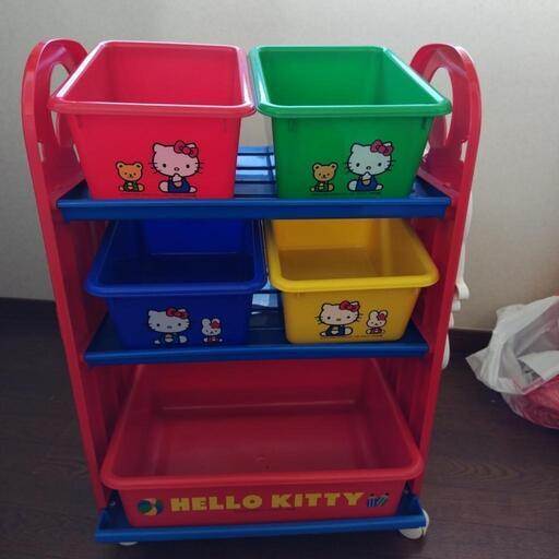 キティ♥️オモチャ収納