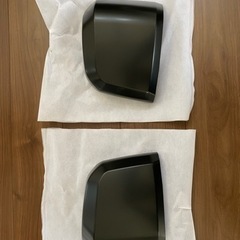 ハイエース6型　ミラーカバー　マッドブラック