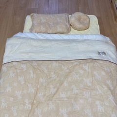 オーガニックベビー布団ふとん　セット９点の画像