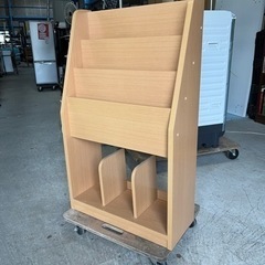 ☆激安!!☆ 待合室などにもおすすめ!! 木製 マガジンラック ...