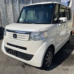 H27年N-BOX☆ターボ/4WD/パドル/クルコン/両側パワー...