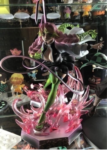 貴重 鬼滅の刃 甘露寺蜜璃 フィギュア交換可能