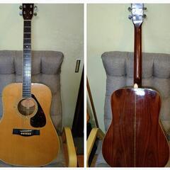 70s 昭和ヴィンテージ YAMAHA アコースティックギター 🤗ハードケース付き‼️の画像