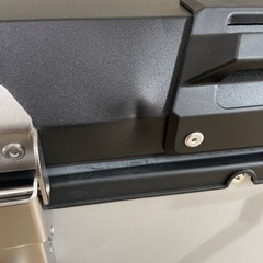 [使用頻度1回] バイク アルミリアボックス 45L シルバーの画像