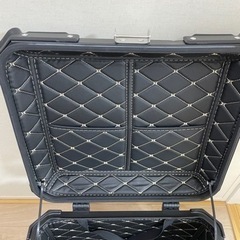 [使用頻度1回] バイク アルミリアボックス 45L シルバーの画像