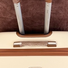 未使用 大容量 キャリーケース サイズL トロリー キャリーバッグ 大容量 ABS スーツケースの画像