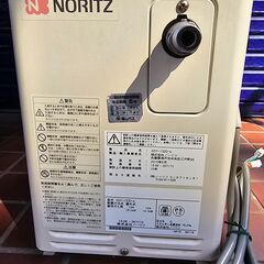 【お買い上げありがとうございました】NORITZ ノーリツ製　GSY-132D　2015年製　都市ガス用　13A 12A　リモコン付　屋外据置　ek-309gyedの画像