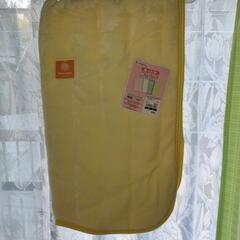 ベビー用 あったか敷きパット イエローの画像