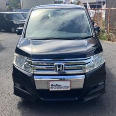 【車検2年付】【ホンダ ステップワゴン 2.0スパーダS】ユーザー買取車 パワースライドドア 純正インターHDDナビ ワンセグTV バックカメラ 純正16インチAW HID ビルトインETC キーレス 人気のブラック♪の画像