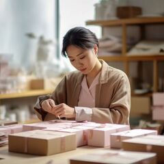 【自由シフト】全額日払い・現金払いもOK！アパレル商品にタグをつ...