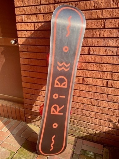 スノーボード RIDE 3点セット 138cm 24cm おまけ付き