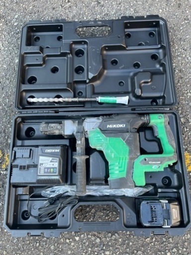 HIKOKI ハンマードリルDH36DSA ケース　バッテリー　充電器付