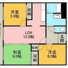 ★ペット可能★明るい間取り　大家直接募集だからお得♪♪　３LDＫ...
