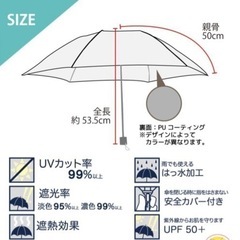 korko 晴雨兼用日傘の画像