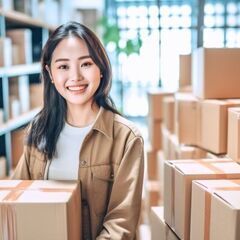 靴下の仕分けたりシール貼るだけのオシゴト☆【全額日払い&現金払いもOK✨】の画像