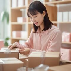 靴下の仕分けたりシール貼るだけのオシゴト☆【全額日払い&現金払い...
