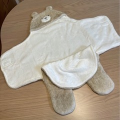 ⑥ふわふわベビーおくるみ☆の画像