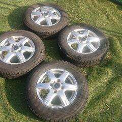 【商談中】13インチスタッドレスタイヤホイール145/80R13 4本