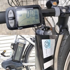 ブリヂストン 電動アシスト自転車 Real Stream シルバーの画像