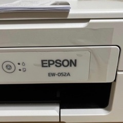 決まりました【極美品】プリンター　EPSON EW-052A 3日間限定の画像