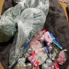 決まりました！クリスマスツリー150センチオーナメント付